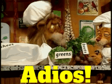 Between The Lions Theo Lion GIF - Between The Lions Theo Lion Adios GIFs