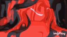 a red and black background with the words imgplay on the bottom right