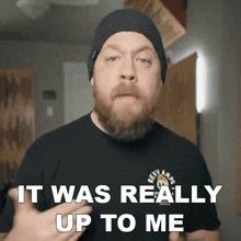 It Was Really Up To Me Ryan Bruce GIF - It Was Really Up To Me Ryan Bruce Fluff GIFs