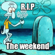 Rip Rip The Weekend GIF - Rip Rip The Weekend Meme GIFs