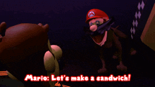 Smg4 Mario GIF - Smg4 Mario Sandwich GIFs