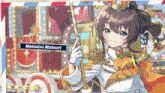 a drawing of a girl with the name natsuiro matsuri on it