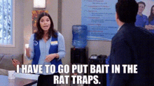 Superstore Amy Sosa GIF - Superstore Amy Sosa I Have To Go Put Bait In The Rat Traps GIFs