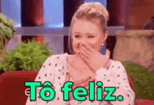 Tô Feliz / Kristen Bell / Sorrindo / Riso / Sorriso GIF - Kristen Bell Im Happy Happiness GIFs