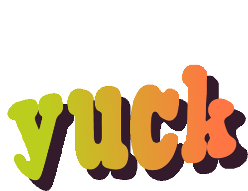 Yuck Gross Sticker - Yuck Gross Disgusting Stickers