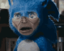 sonicmovie sonic the hedgehog old sonic design meow willem dafoe