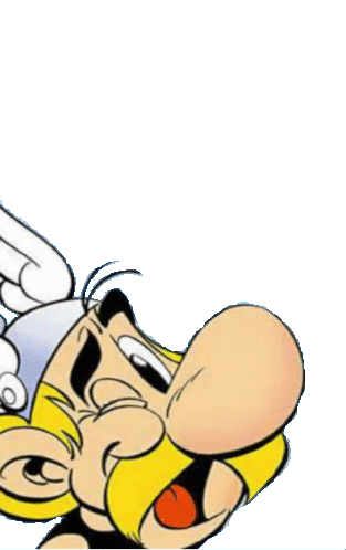 Salut Wink Sticker - Salut Wink Asterix Stickers