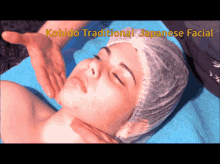 kobido face massage traditional japanese facial holistic therapy holistic beauty