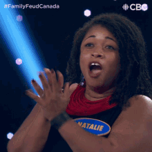 Woo Family Feud Canada GIF - Woo Family Feud Canada Clapping GIFs