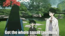 Got The Whole Squad Laughing Sayonara Zetsubou Sensei GIF