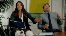 Give It GIF - Life In Pieces Give It To Me Dance GIFs