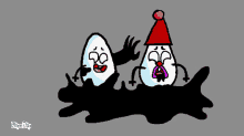 Idle Egg Doodland And Clown Egg Doodland GIF