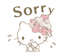 Hello Kitty Sorry GIF - Hello Kitty Sorry Im Sorry GIFs