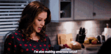 Greys Anatomy April Kepner GIF - Greys Anatomy April Kepner Im Also Making Ambrosia Salad GIFs