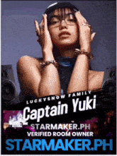 a poster for captain yuki starmaker.ph