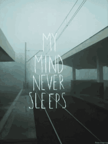 My Mind Never Sleeps Insomnia GIF