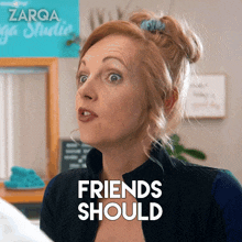 Friends Should Support Each Other Bethany GIF - Friends Should Support Each Other Bethany Zarqa GIFs