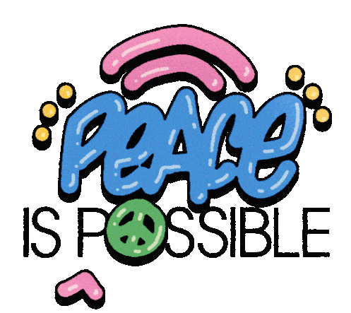 Peace Is Possible Peace Sticker - Peace Is Possible Peace Peaceful Stickers