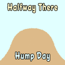 Halfway There Hump Day Wednesday Is Hump Day GIF