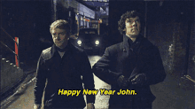 Sherlock Says GIF - Holidays Happyholidays Newyears GIFs