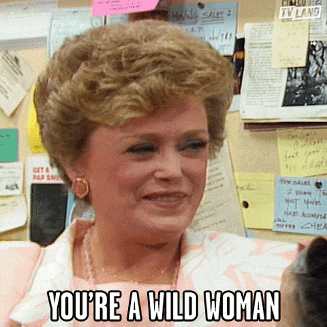Youre A Wild Woman Party Animal GIF - Youre A Wild Woman Wild Woman Party  Animal - Discover & Share GIFs