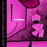 a drawing of a pink cartoon character with the words team p3y princess applications open below it