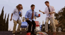 Rooftop Party - Workaholics GIF
