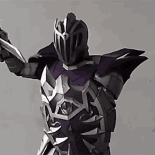 Fighting Pose Void Knight GIF - Fighting Pose Void Knight Chris Cantada Force GIFs