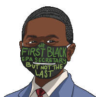 The First Black Epa Secretary But Not The Last Sticker - The First Black Epa Secretary But Not The Last Epa Secretary Stickers