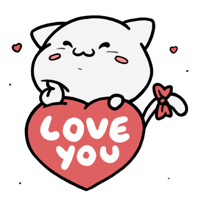 Love You Sticker - Love You Cute - Discover & Share GIFs