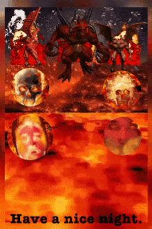 Hell Prophecy GIF - Hell Prophecy Have A Nice Night GIFs