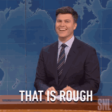 That Is Rough Saturday Night Live GIF - That Is Rough Saturday Night Live Thats Tough GIFs