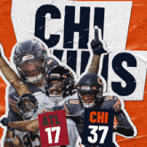 Chicago Bears (37) Vs. Atlanta Falcons (17) Post Game GIF - Nfl National Football League Football League GIFs