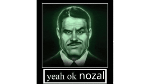 Nozal Yeah Ok Nozal Sticker - Nozal Yeah Ok Nozal Yeah Ok Liberal Stickers