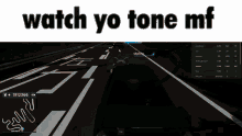 Watch Yo Tone Mrt GIF - Watch Yo Tone Mrt GIFs