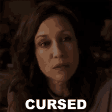 Cursed Lorraine Warren GIF - Cursed Lorraine Warren The Conjuring GIFs