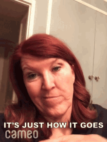 Its Just How It Goes Kate Flannery GIF - Its Just How It Goes Kate Flannery Cameo GIFs