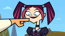 Scary Girl Total Drama 2023 GIF - Scary Girl Total Drama 2023 Finger GIFs