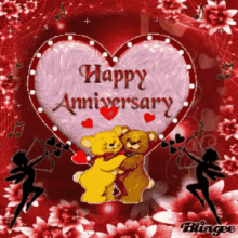 To The Sweetest Couple Happy Anniversary GIF