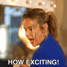 How Exciting Amanda Holden GIF - How Exciting Amanda Holden Britain'S Got Talent GIFs