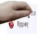 a close up of a person 's hand holding a piece of paper that says 20:38
