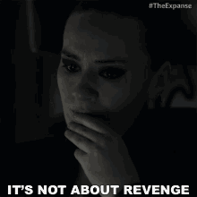 Its Not About Revenge Camina Drummer GIF - Its Not About Revenge Camina Drummer The Expanse GIFs
