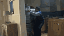 The Foreigner Jackie Chan GIF - The Foreigner Jackie Chan Knock It Down GIFs