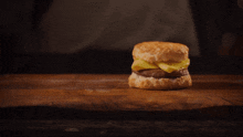 Bojangles Sausage And Egg Biscuit GIF - Bojangles Sausage And Egg Biscuit Biscuit Sandwich GIFs