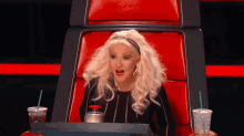 Mindblown GIF - The Voice Season8 Christina Aguilera GIFs