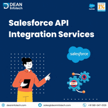 salesforce api integration dean infotech salesforce development services salesforce services