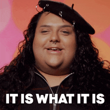 It Is What It Is Mistress Isabelle Brooks GIF - It Is What It Is Mistress Isabelle Brooks Rupauls Drag Race GIFs