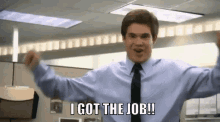 I Got The Job!! GIF - Got The Job Workaholics I Got The Job GIFs