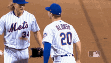 pete alonso mets happy cheer chest bump