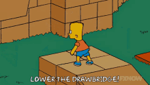Drawbridge Simpsons GIF